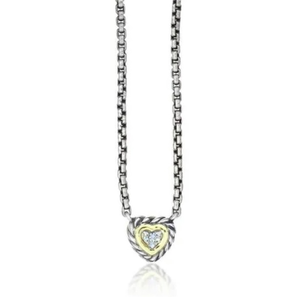 David Yurman heart necklace - Picture 1 of 4